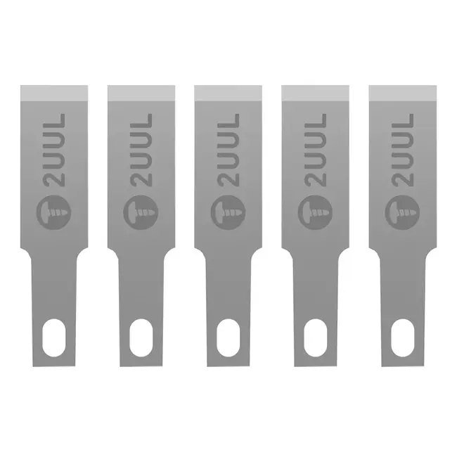 2uul DA11 Non-slip Universal Blades Handle with DA28 FlatCut Solder Pad Underfill Glue Fast Removal Blades Set 1147_19932