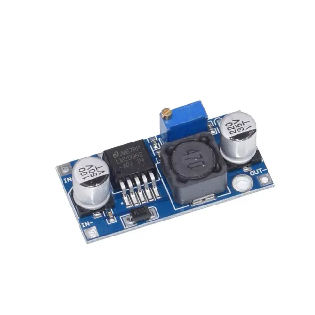 DC-DC step-down power supply module 3A adjustable LM2596 stabilized voltage from 24V to 12V 5V 3V 1106_19633