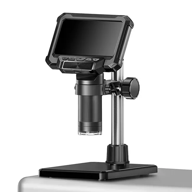 1600X Digital Microscope with 4.3inch IPS Screen Coin Microscope 1080P Video Microscope for Adult Kid Coin Magnifier with 8 LEDs 1048_19230
