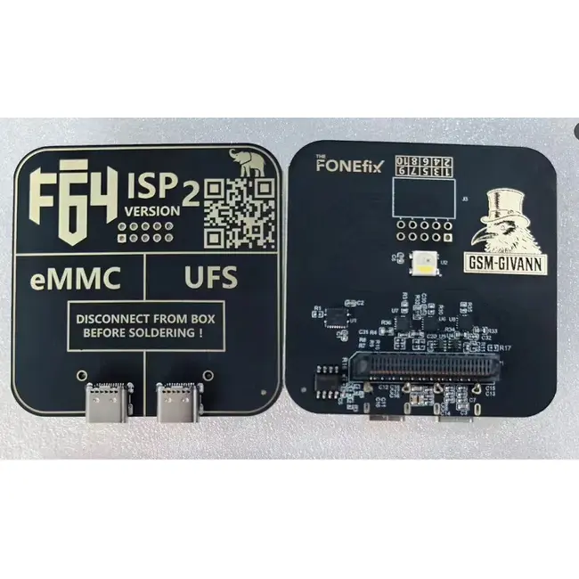 2026 LAST NEW F64 UFS/EMMC ISP V2 F64 Flash 64 UFS eMMC ISP Adapter for F64 lite box ultra box 1054_19256