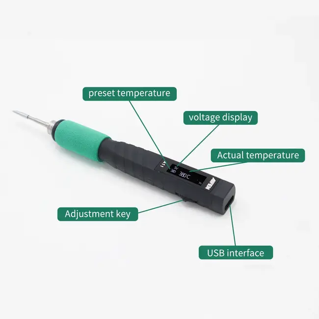 AIFEN A11 USB Soldering Station Charging Soldering Iron Portable For Cell-Phone Repair Welding Tools Compatible C210 Handle 1067_19329