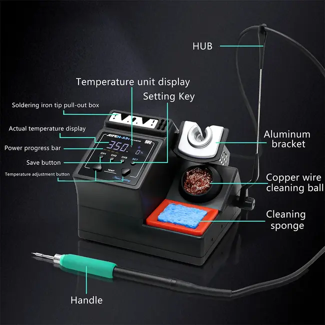 Aifen A9E Control Temperature Soldering Station Compatible 210 / 245 / 115 Handle 1034_19143
