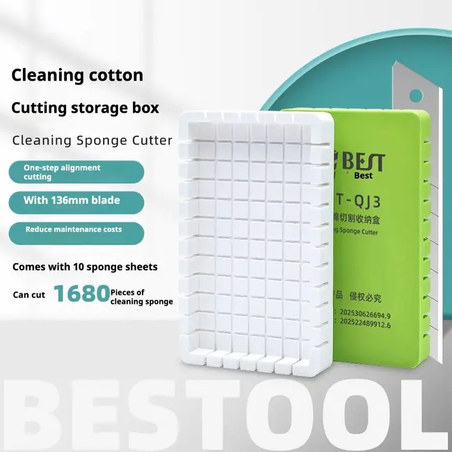 BEST BST-QJ3 Nano Sponge Cutting Storage Box for Motherboard Cleaning 1084_19466