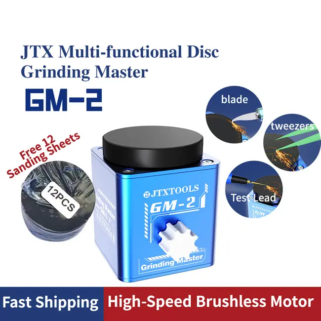 JTX GM-2 Disc Polishing Grinding Machine for Tweezers / Blades / Test Probes 1083_19454