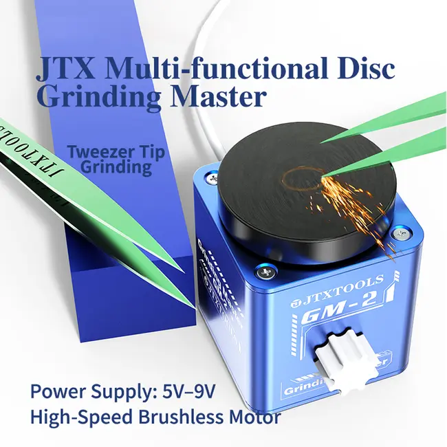 JTX GM-2 Disc Polishing Grinding Machine for Tweezers / Blades / Test Probes 1083_19456