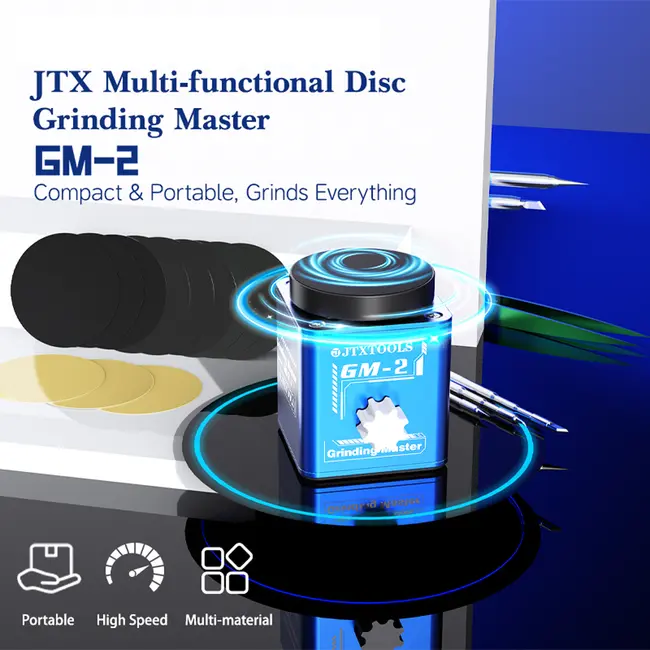 JTX GM-2 Disc Polishing Grinding Machine for Tweezers / Blades / Test Probes 1083_19458