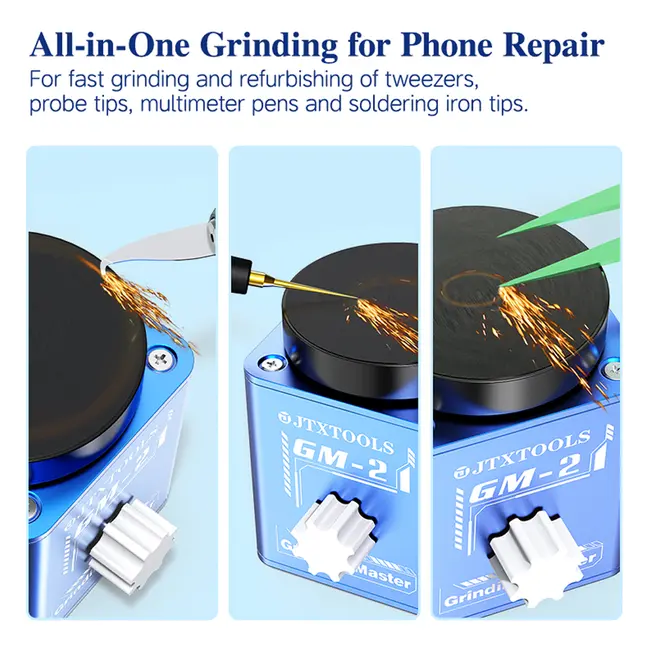 JTX GM-2 Disc Polishing Grinding Machine for Tweezers / Blades / Test Probes 1083_19460