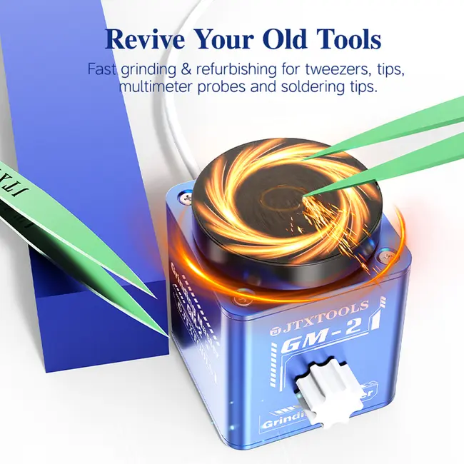 JTX GM-2 Disc Polishing Grinding Machine for Tweezers / Blades / Test Probes 1083_19461