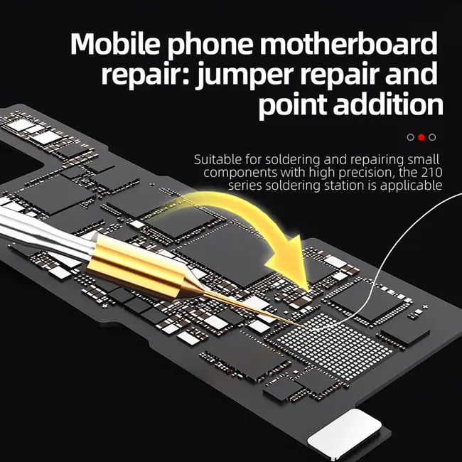 JTX S1 0.1mm Ultra-Fine Pure Copper Soldering Iron Tip Special for Screen Jumper Repair 1080_19438