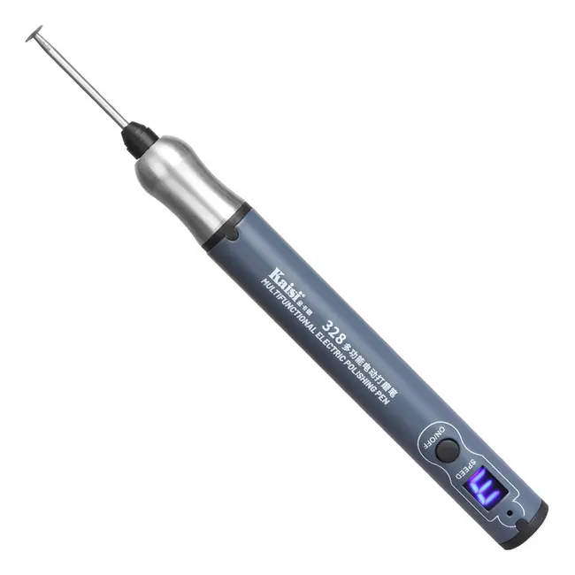 Kaisi 328 Electric Sanding Pen LED Display Polishing Pen Small Electric Grinder Phone PCB Chip Repair DIY Disassembly Hand Tools 1026_19075