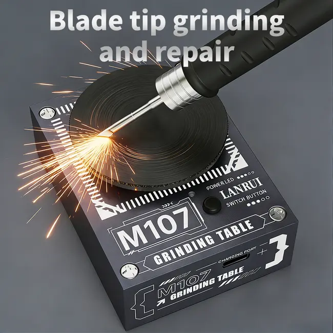 Lanrui M107 Tweezers / Blade / Test Probes Electric Grinding Polishing Machine 1081_19442