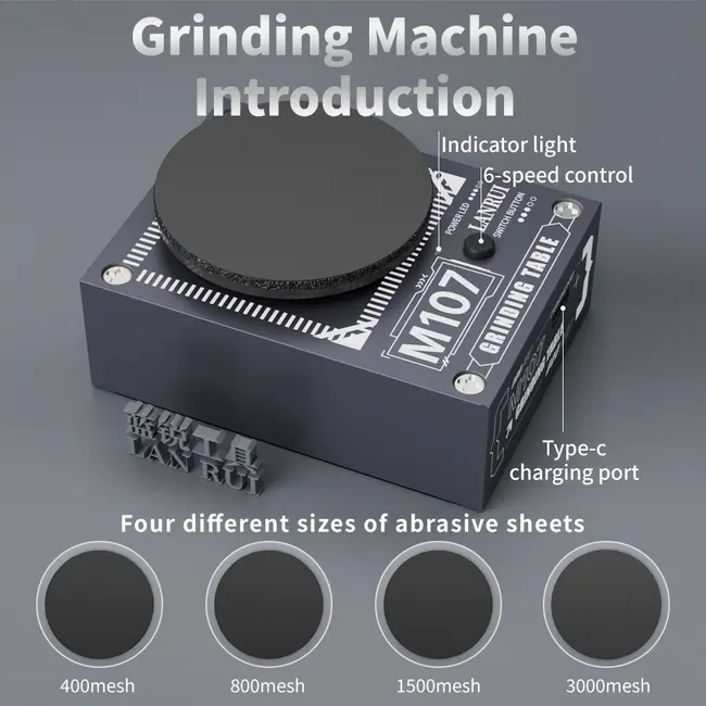 Lanrui M107 Tweezers / Blade / Test Probes Electric Grinding Polishing Machine 1081_19444