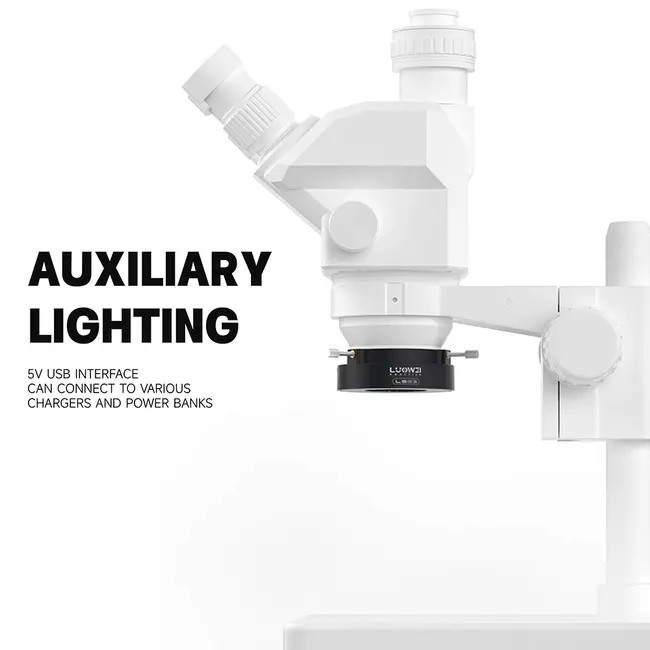 Luowei LS03 High-Brightness High-Lumen 72LED Microscope Ring Light Source 1133_19849