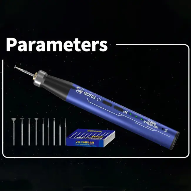MECHANIC GDR2 Multifunctional Polishing Pen Mobile Phone Repair Electric IC Chip CPU Drilling Cutting Engraving Polisher Tool 1064_19311