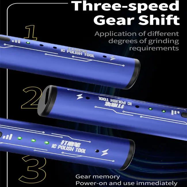 MECHANIC GDR2 Multifunctional Polishing Pen Mobile Phone Repair Electric IC Chip CPU Drilling Cutting Engraving Polisher Tool 1064_19303