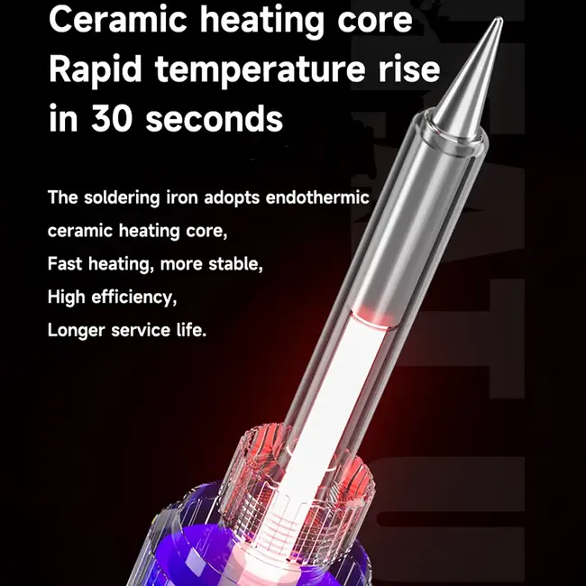 Mechanic HK-990 220V 90W High Power Anti-static Adjustable Thermostatic Electric Soldering Iron 1097_19571