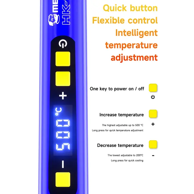 Mechanic HK-990 220V 90W High Power Anti-static Adjustable Thermostatic Electric Soldering Iron 1097_19572