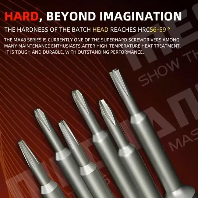 Mechanic Max8 Non-Slip Professional Magnetic Precision Screwdriver for Phone Disassemble Repair 1136_19872