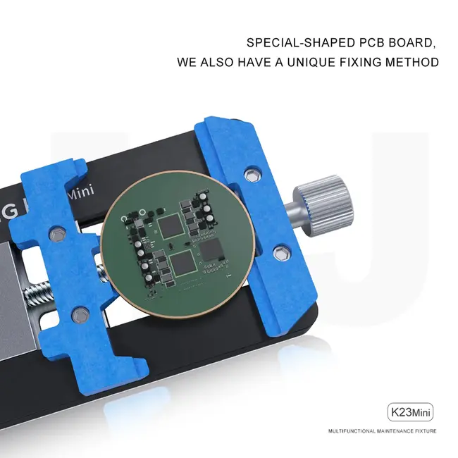 Mijing K23 Mini PCB Soldering Fixture Dual Shaft PCB Board Soldering Holder For Phone Motherboard CPU Glue Remove 1063_19297