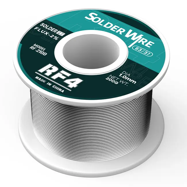 RF4 RF-210D 200g 1.0mm 63%Sn Lead-Free Rosin Core Solder Tin Wire 1152_19976