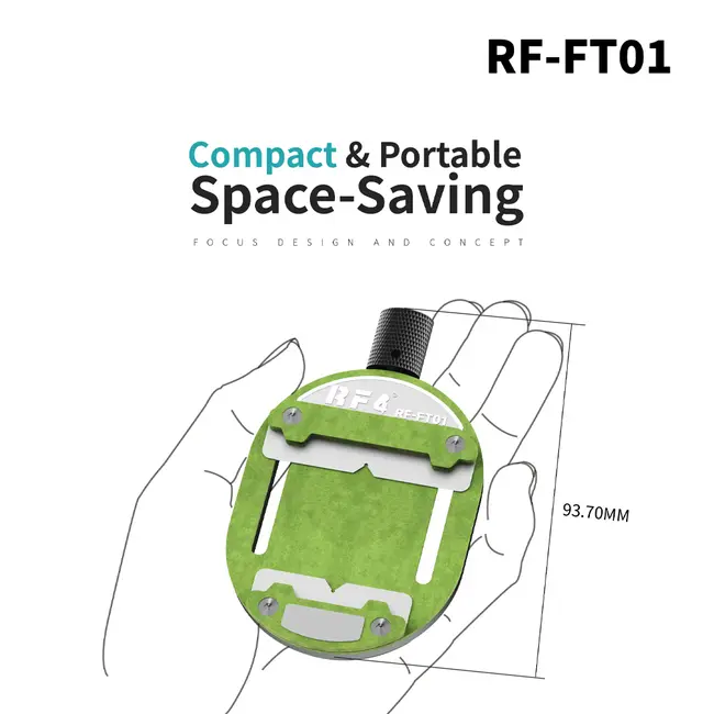 RF4 RF-FT01 2-in-1 Mini Clamping & Sharpening PCB Repair Fixture 1089_19515