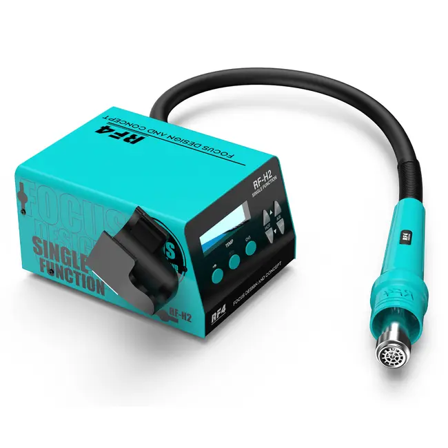 RF4 RF-H2 1000W Fast Desoldering Hot Air Gun Soldering Station Digital Display Intelligent BGA Rework Station To PCB Chip Repair 1123_19756
