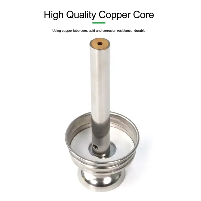 Relife RL-055 150ml Automatic Push-type Copper Core Metal Straw Alcohol Glass Bottle 1032_19130