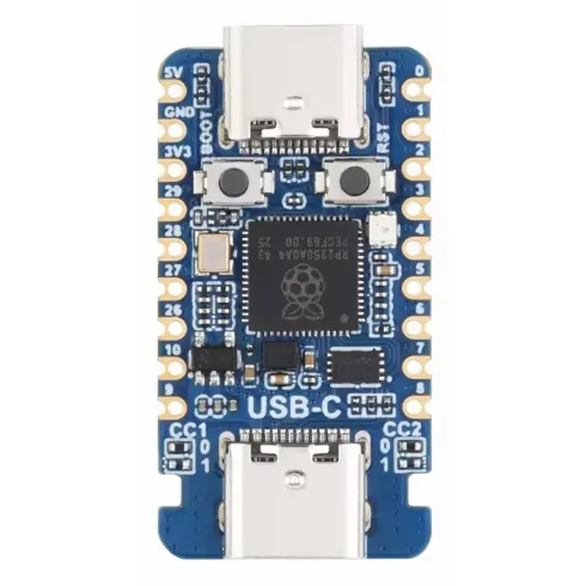 RP2350-USB-C  Mini Development Board with Type-C Port Based on Raspberry Pi RP2350A 1122_19744