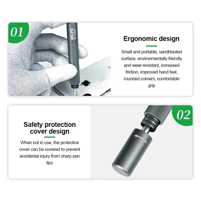 Relife RL-066C Glass Back Cover Frame Breaking Pen for Mobile Phones Disassembly 1141_19901