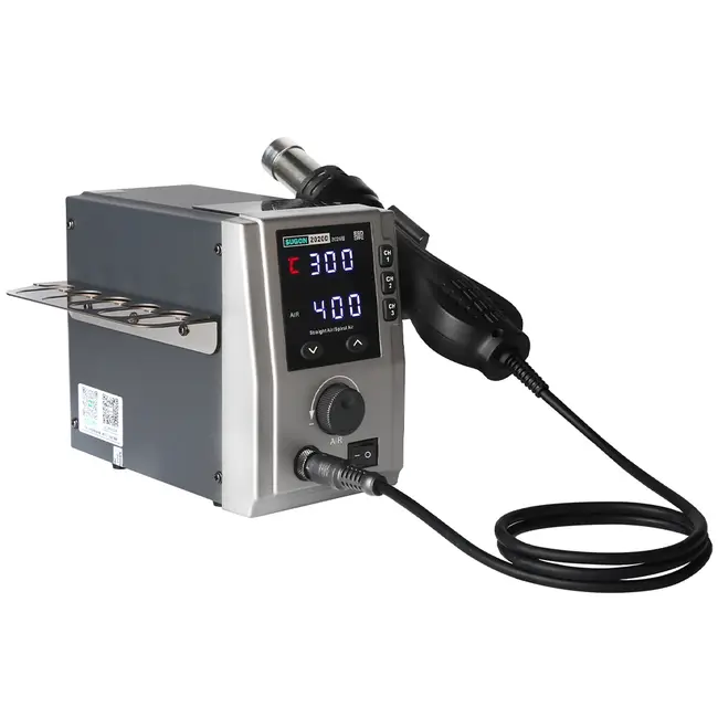 SUGON 2020D v2026 Soldering Station 700W Spiral Air Hot Air Gun High Air Volume Welding Machine PCB SMD BGA Repair Solder Tools 1070_19354
