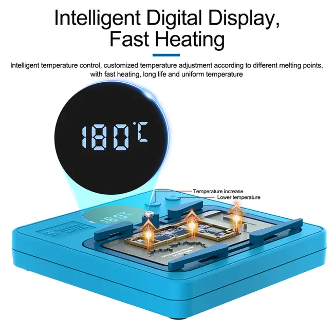 SUNSHINE SS-T12B Multi-functional Intelligent Maintenance Heating Platform Support Android+IP Series For Mobile Phone Repair 1076_19406