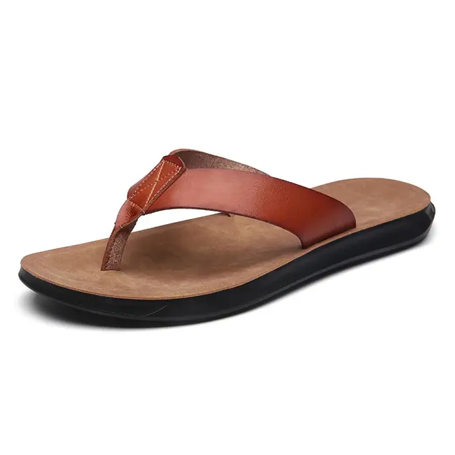 Size 38-47 New Flip-flops For Men Casual Cool Beach Summer Shoes Hotel Slippers Man Light Flats Luxe Men's Shoes 1022_19014