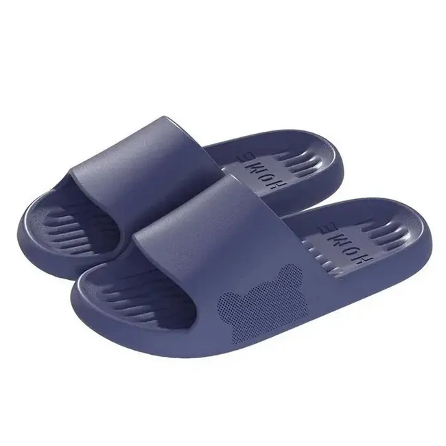 ​Soft Slippers Couples Home Outdoor Slipper Summer Women Bedroom Thick Bottom Shoes Beach Sandals Men Flip Flops Shower Shoes 1023_19032