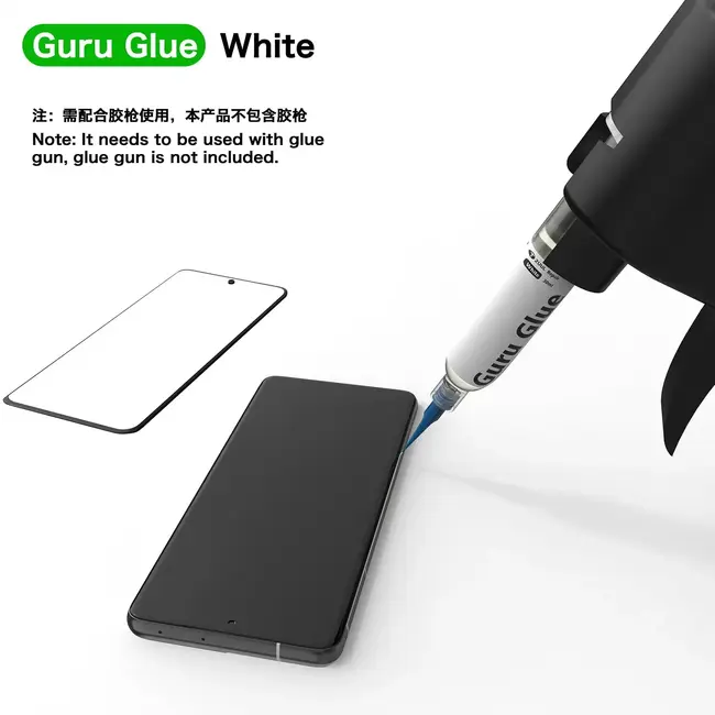 2UUL 30ML Guru Glue Soft Buffer Adhesive For Mobile Phone Middle Frame/LCD Screen/Back Cover Rear Glass Rework Bonding Glue Tool 1041_19163