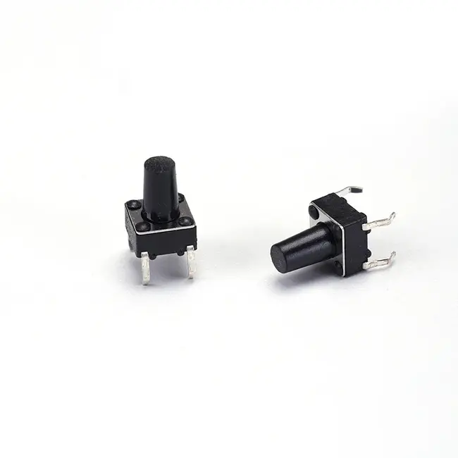 50pcs 6X6 / 4.3/ 5/6/7/8/8.5/9/10/11/12/13/14/15MM Tact Switch Push Button 12V 4PIN DIP Micro Momentary Tactile Push Button 1195_20315