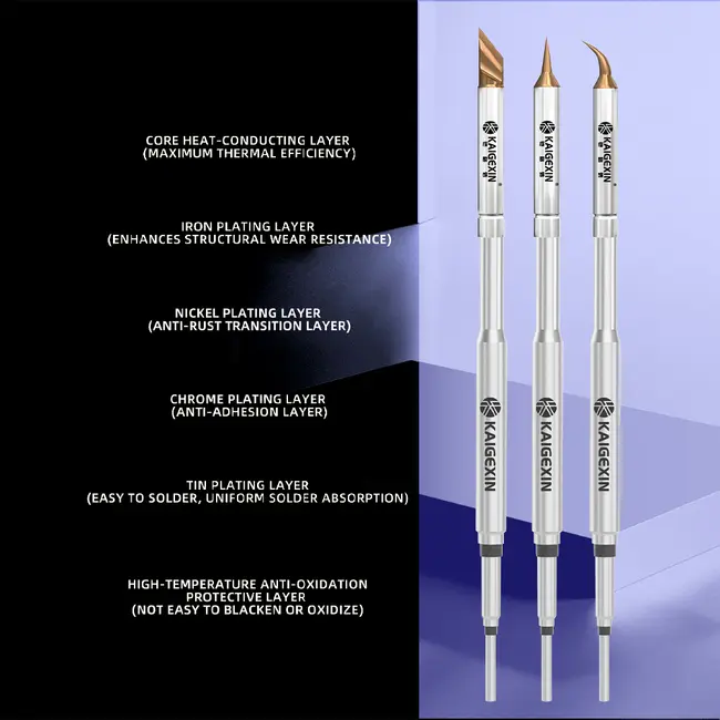 KGX-C210 Soldering Iron Tip with 10Pcs Ultra Sharp Needles for Screen / Motherboard Flying Wire 1213_20454