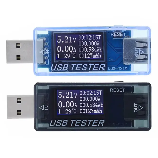 KWS-MX17 20V/5A 8-in-1 USB Smart Monitor with Auto-Save Feature Compatible Huawei SuperCharge 1170_20097