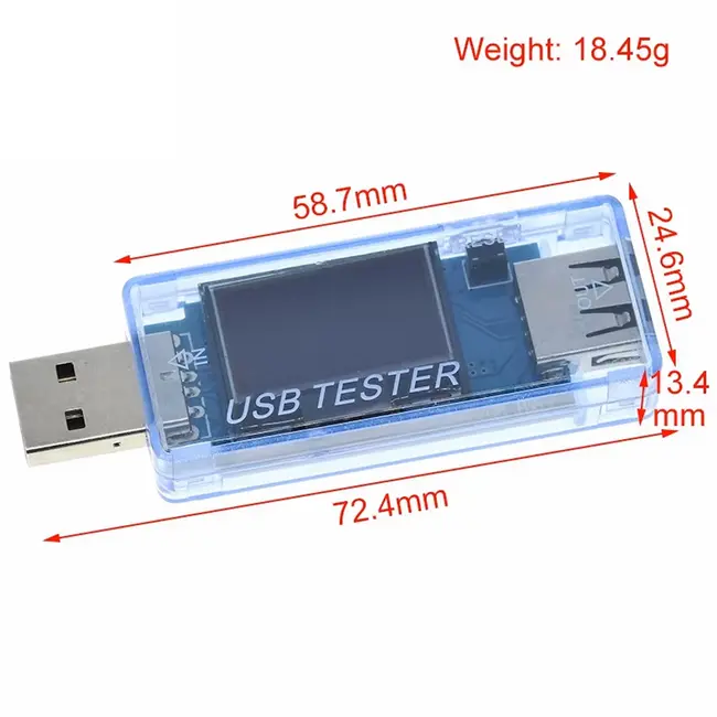 KWS-MX17 20V/5A 8-in-1 USB Smart Monitor with Auto-Save Feature Compatible Huawei SuperCharge 1170_20099