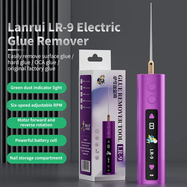 Lanrui LR-9 Electric Glue Remover with Green Dust Indicator Light 1208_20401