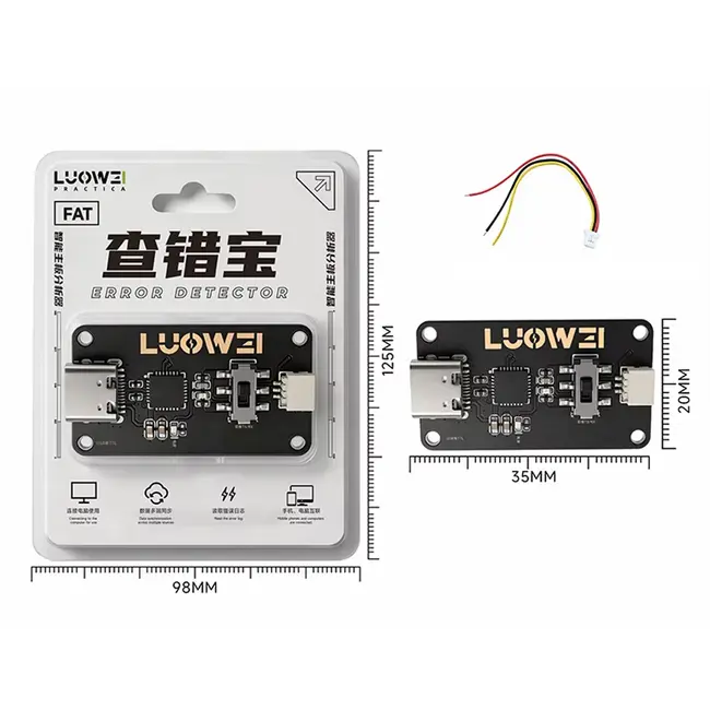 LUOWEI LW-FAT Error Checker Intelligent Motherboard Analyzer TX RX Switch Dual Mode Log Capture for Android Phone Repair Tool 1172_20124