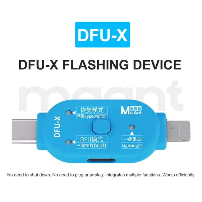 MaAnt DFU-X Flashing Device for Entering DFU / Recovery / Sam sung Download Modes 1158_20011