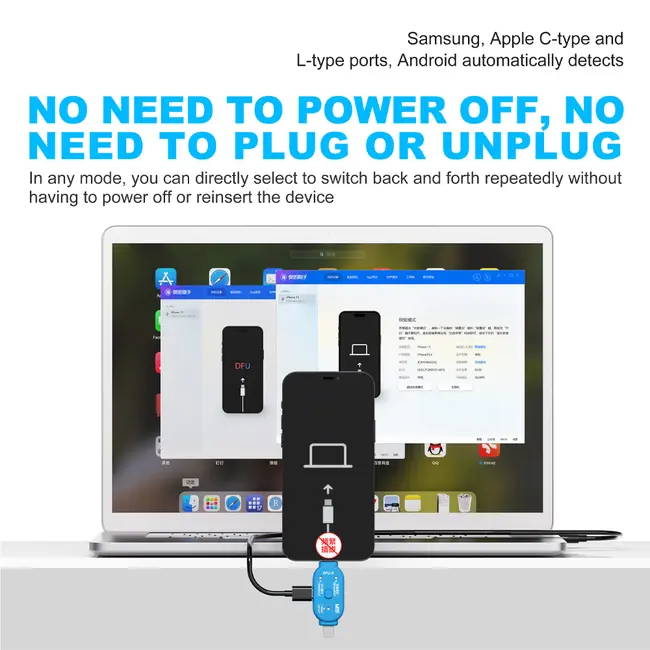 MaAnt DFU-X Flashing Device for Entering DFU / Recovery / Sam sung Download Modes 1158_20015