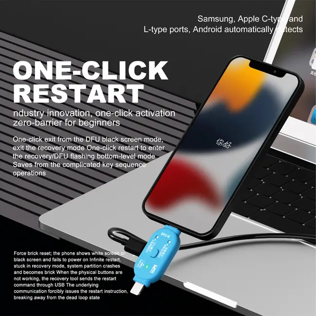 MaAnt DFU-X Flashing Device for Entering DFU / Recovery / Sam sung Download Modes 1158_20016