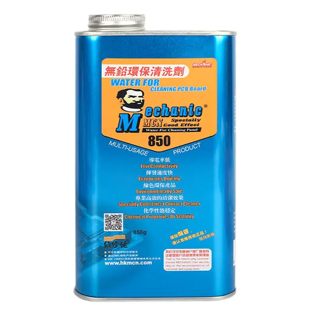 Mechanic MCN 850 Leadsafe Eco-Friendly Cleaner for Cleaning PCBs and Solder Pads - 850mL 1174_20126
