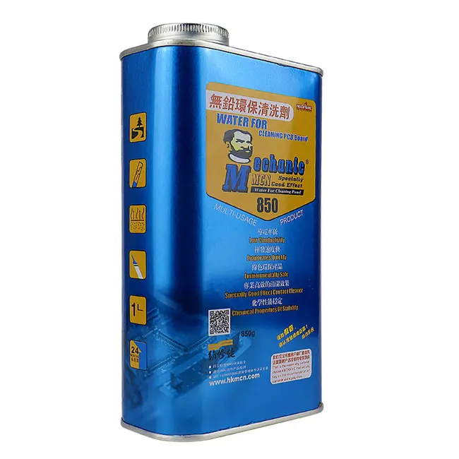 Mechanic MCN 850 Leadsafe Eco-Friendly Cleaner for Cleaning PCBs and Solder Pads - 850mL 1174_20127