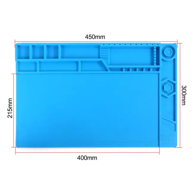 ​Relife RL-160A Silicone Insulation Heat-resistant Special Maintenance Pad 1200_20333