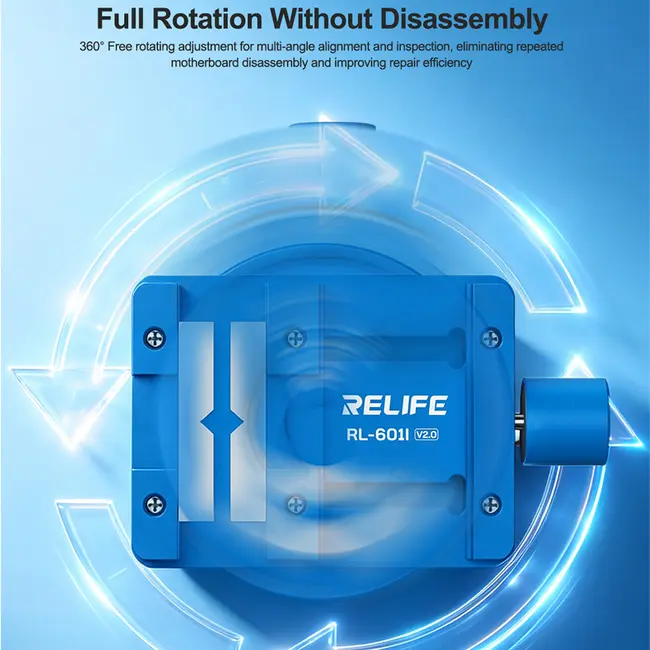 Relife RL-601I V2.0 Multi-function Motherboard Chip BGA Repair Mini Rotary Fixture 1183_20216