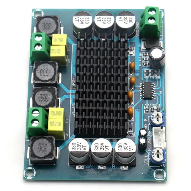 XH-M543 2×120W High-Power Dual-Channel Digital Audio Amplifier Board 1217_20480
