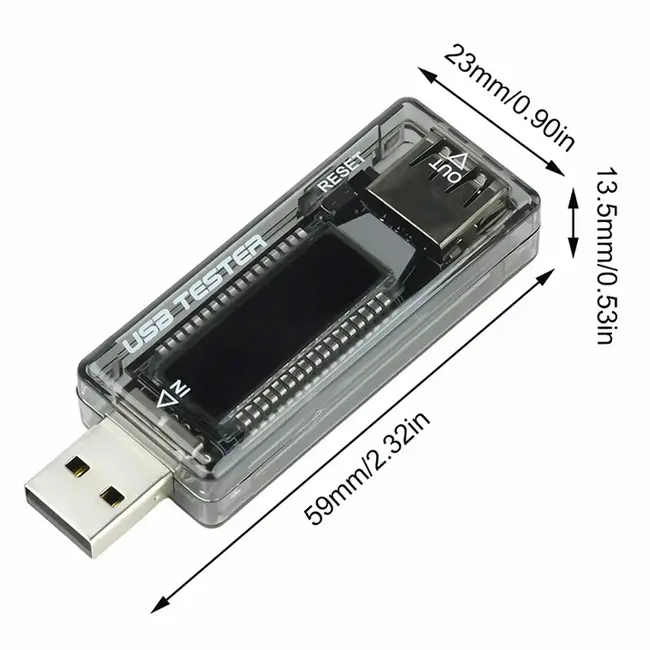 KWS-V21 20V 3A USB Detector with Auto-Save Feature 1169_20091