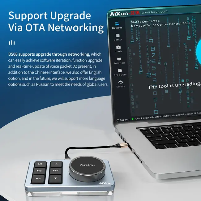 AiXun BS08 Center Control Multi-Language Smart AI Voice Assistant 27_8974